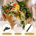 uxcell 164 Feet Floral Wire, 1mm Vine Bind Wire for DIY Crafts Flower Bouquet Christmas Wreaths Black