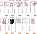 30 Pack Bride to be Cupcake Toppers Glitter Diamond Ring Love I Do Cupcake Picks Miss to Mrs He Asked She Said Yes Bridal Shower Wedding Engagement Bachelorette Cake Decorations Party Purple
