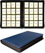 16 Pockets Premium Card Binder 1024 Cards Trading Card Binders Side Load Card Storage Display Album(16 Pocket 1024 Card Slot,Blue)