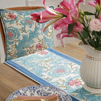 patdrea Linen Leopard Animal Table Runner Farmhouse for Home Kitchen Dining Decor Parties Family Dinners Christmas 12"x 71"