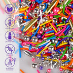Rainbow Sprinkles for Cake Decorating - Metallic Gold Sprinkles Silver Star, Colorful Jimmies, Sugar Pearl, Cupcakes Topper, Ice Cream, Cookie Decorations for Christmas Birthday Party