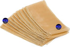 MDS Pack of 125 PCS Organza Chair Sashes Wider Dining Chair Bows Ribbon Tie Back for Wedding Party Birthday Bridal Shower Reception Event Banquet Home Chair Cover Decoration - Champagne Gold