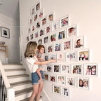 Mixtiles Official - Custom Photo Tiles - Personalized Printed Photos - Magnetic Wall Frames - Adhesive Sticker, No Nails - Various Sizes and Frames - 8x8-9Tile - Frameless