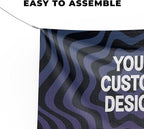 Custom Banner Large By Dreamcontroller | Personalize Polyester Wall Hanging Banner Sign For Outdoor With Image Text Logo For Business Birthday Graduation Event | Made In Usa | Hd Print