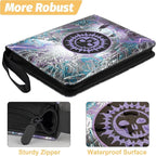Card Binder for MTG Cards, Premium 9 Pocket Card Binder for Trading Cards, 720 Double Sided Pocket Collector Card Album for Standard Cards,Card Collection Folder for YGO/PTCG/Game Cards (Purple Print)