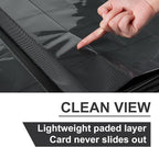 GEAoffice Trading Card Binder 16 Pockets, Premium Large 1000 Card Binder Holds 1000+, Side Loading Collection Album Folders for YuGiOh, MTG, TCG, Games& Sports, Carbon Black