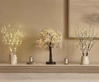 Birchlitland Lighted Birch Branches with Timer Battery Operated 18IN 70L Warm White LED Fairy Lights, Artificial Decorative Branch Lights for Home and Holiday Decoration Indoor Outdoor