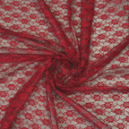 MDS Pack of 12 Wedding 12 x 108 inches Satin Table Runner for Wedding, Decorations for Birthday Parties, Banquets, Graduations, Engagements, Runners fit Rectangle, Round Table- Apple red