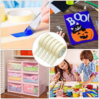Masking Tape Bulk General Purpose Masking Painting Tape 55 Yards for Painting Home Office School Stationery Arts Crafts Basic Use, Easy Removal(45 Rolls,1 Inch)