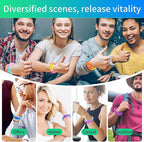 200Pcs Pop Bracelet, Party Favors for Kid, Pop Wrist Strap Fidget Toys Pack,Fidget Toys for Girils Boys, as Gifts for Easter Chrismas,Classroom Prizes for Students