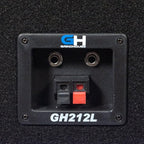Grindhouse Speakers - GH210L-Pair - Pair of Passive Dual 10 Inch 2-Way PA/DJ Loudspeaker Cabinets - 1050 Watt each Full Range PA/DJ Band Live Sound Speaker