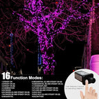 LAMPHOME 33ft Valentine's Day String Lights, Christmas Decorative Mini Lights, 100 LED Pink Fairy Starry String Lights Plug in, 11 Lighting Modes for Valentines Day Tree Decorations (Pink)