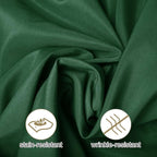 Ascoza 2pack 60x102 Inch Hunter Rectangular Tablecloth 6 Feet Table Cloth in Polyester Fabric for Wedding/Banquet/Restaurant/Parties
