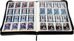 TopDeck TCG Binder - White, 16 Pocket Side Loading Card Binder, Compatible with Pokemon, Yu-Gi-Oh, Magic the Gathering, and More