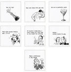Five Star Napkins Pride Quotes, White Cotton Cocktail Napkins, Beverage Napkins, Bar Napkins, Cloth Napkins, Party Napkins, Events, Holidays, Weddings, Birthdays, Disposable, 4.5" x 4.5"- (50x)