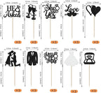 30 Pack Bride to be Cupcake Toppers Glitter Diamond Ring Love I Do Cupcake Picks Miss to Mrs He Asked She Said Yes Bridal Shower Wedding Engagement Bachelorette Cake Decorations Party Black