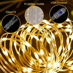 Tulle Backdrop Curtains with Lights String White 10FT X 8FT Sheer Curtain with Lights Tulle Curtains Backdrop for Wedding Birthday Party Baby Shower Photo Shoot (2 Panels 5x8FT)
