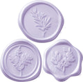 Wax Seal Stickers (60 Pcs, 3 Designs in 1 Pack) Premium Envelope Seal Stickers for Wedding Invitation Envelopes, Adhesive Wax Seals, Perfect for Seating Chart, Gift Wrapping