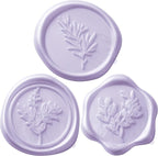 Wax Seal Stickers (60 Pcs, 3 Designs in 1 Pack) Premium Envelope Seal Stickers for Wedding Invitation Envelopes, Adhesive Wax Seals, Perfect for Seating Chart, Gift Wrapping