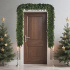Realistic Christmas Garland for Mantle 6FT Real Touch Thick/Lush Artificial Cedar Garlands Christmas Decorations Indoor Christmas Garland for Stairs Railing Outdoor Fireplace Table Xmas Holiday Decor