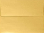LUXPaper A7 Invitation Envelopes | Peel & Press | 5 1/4" x 7 1/4" | Gold Metallic | 80lb. Text | 250 Qty
