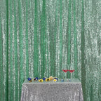 Poise3EHome Mint Green Sequin Backdrop, 10Ft x 10Ft Glitter Photography Background Curtains, Sequence Drapes for Party Baby Shower Wedding Birthday Christmas Thanksgiving Halloween Decoration