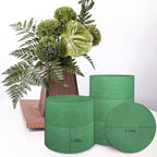 6 Packs Round Floral Foam Blocks，3'' Large Dry Floral Foam for Artificial Flowers,Flower Foam Blocks for Wedding Aisle Flowers Party Decoration