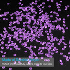 PATIKIL 10000 Pcs Wedding Table Scatter Confetti Crystals 4.5mm Acrylic Diamonds Vase Fillers Gems for Table Centerpiece Decorations Party Vase Beads, Light Purple