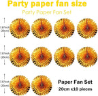 Golden Party Decorations,Engagement Party Decorations 8in,Gold Party Decor, Party Supply Decorations,Gold Wedding Decor,Anniversary Decorations 30 Color DIY Set （Golden）