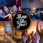 Happy New Year Neon Sign Led Spring Festival Neon Lights for Wall Decor Usb New Year Party Light Up Signs for Home Bedroom Christmas Business Decorations Gifts for Friends