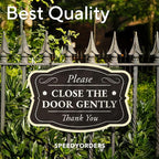 Custom Decorative Outdoor Metal Sign - Personalized Aluminum - Customized Driveway - Waterproof, Black Charcoal 36x24 In