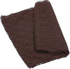 MDS Pack of 20 Wedding 12 x 108 inches Lace Table Runner for Wedding, Decorations for Birthday Parties, Banquets, Graduations, Engagements, and Runners fit Rectangle, Round Table- Coffee