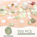SUREAM Rose Petals for Decoration, Scatter Petals for Wedding Aisle Scatter, Flower Petals Decrations for Dinner Table Centerpieces Flower Girl Basket Birthday Party Romantic Night Home Decor
