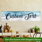 Custom Sign, Custom Street Sign, 11 Font Colors, 13 Font Styles, 4 Hole Options, 22 Sizes, 12x48 Inches, Rust Free DiBound, Fade Resistant, Made in USA by My Sign Center (Coastal)