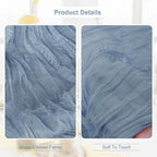 1 Pack Dusty Blue Cheesecloth Table Runner 35x120 Inch 10Ft Rustic Gauze Cheese Cloth Table Runner Sheer Cheesecloth Table Runners for Wedding Party Bridal Shower Decoration