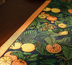 13×72 Inch Table Runner, Retro-Luxury Tassels Series for Kitchen Dining Table Holiday Decoration (Lemon Garden)