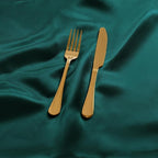 12 Pieces Forest Green Satin Napkins, 17" x 17" Square Table Napkins, Silky Soft Smooth Washable Napkins for Restaurant, Weddings, Dinner, Party Decoration