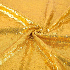 JYFLZQ Gold Sequin Backdrop Curtains 6ft x 8ft 1 Panel Glitter Photo Booth Backdrops Sparkly Photography Background Drapes for Parties Wedding Bridal Showers
