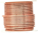 Mandala Crafts 12 Gauge Anodized Aluminum Craft Wire for Jewelry Making - 276 FT Colored Flexible Silver Copper Purple Gold Brown Red Wire - Bendable for Bonsai Armature Crafting Sculpting