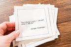 Five Star Napkins 30th Birthday Quotes White Cotton Cocktail Napkins, Beverage Napkins, Bar Napkins, Cloth Napkins, Party Napkins, Events, Holidays, Weddings, Birthdays, Disposable, 4.5" x 4.5"- (50x)