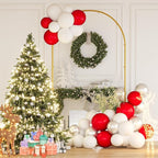 Snughome 7.2FT Arch Backdrop Stand, Gold Metal Arch Stand, Wedding Arch Frame Ideal for Balloons Flowers for Party, Wedding, Baby Shower, Holiday Decoration