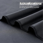 20ft x 10ft Thick Champagne Backdrop Curtains for Parties, 4 Panels 5ft x 10ft Non See Through Black Polyester Wedding Drapes Photo Backdrop for Birthday Party Graudation Photography Home Decor
