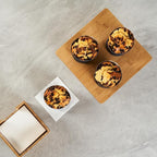Panificio 10 Ounce Cupcake Wrappers, 200 Scalloped Baking Cups - Oven-Ready, Greaseproof, Midnight Blue Paper Cupcake Liners, Disposable, For Birthdays, Baby Showers, Or Weddings - Restaurantware
