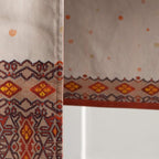 Maison d' Hermine Table Runner 100% Cotton Double Layer Table Runners 108 inches Long for Thanksgiving Christmas Decorations Home Kitchen Dining Party Wedding (Kelim - Prairie, 14.5" x 108")
