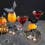 30PCS Wine Glass Charms Identification Markers for Stem Glasses, Wine Tasting Party Favors Holiday Decorations