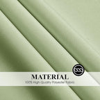 Round Tablecloth 2 Pack 90 Inch Sage Green Tablecloths Washable Decorative Linen Polyester Table Clothes Cover for Dining Table Banquets Buffet Parties and Wedding