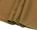 MDS Pack of 75 Spandex Chair Sashes Bows Elastic Stretch Dining Chair Bands Ties Without Slider Buckle Universal fits for Wedding Baby Shower Birthday Party Banquet Event Decoration - Mocha