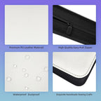 4 Pockets Premium Card Binder 160 Cards Trading Card Binders No Ring Card Storage Display Album(4 Pocket 160 Card Slot,White)
