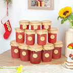 ComSaf Wide Mouth Mason Jars 16oz - 8 Pack, Pint Mason Jars with Lids and Seal Bands, Glass Canning Jars for Pickling, Jam, Jelly, Honey, Salad, Desert, Shower Wedding Favors, DIY Candles Decor