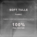 Black Tulle Fabric Roll Spool Bolt (54 Inch by 40 Yards) Large Tulle Wedding Party Decoration, Tutu Skirt, Table Runner, Gift Wrapping, Bridal Shower, Soft & Drape (Black)